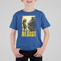 Resist Frog T Shirt For Kid Stand Against Free Portland Protest - Wonder Print Shop