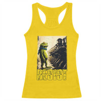 Resist Frog Racerback Tank Top Stand Against Free Portland Protest - Wonder Print Shop