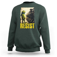 Resist Frog Sweatshirt Stand Against Free Portland Protest - Wonder Print Shop