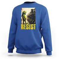 Resist Frog Sweatshirt Stand Against Free Portland Protest - Wonder Print Shop