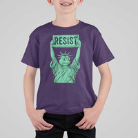 Funny Liberty Frog Meme Resist T Shirt For Kid Portland Frogs Protest Freedom Fighter - Wonder Print Shop