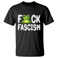 Funny Frog Fck Fascism T Shirt Resist Protest Human Rights - Wonder Print Shop