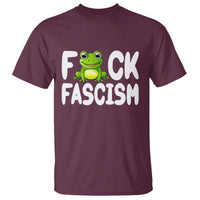 Funny Frog Fck Fascism T Shirt Resist Protest Human Rights - Wonder Print Shop