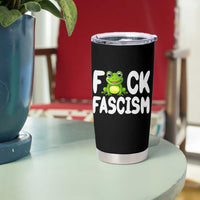Funny Frog Fck Fascism Tumbler Cup Resist Protest Human Rights - Wonder Print Shop