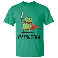 Funny Huzzah Frog T Shirt Im Frogtifa Knight Resist Protest - Wonder Print Shop