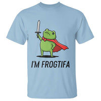 Funny Huzzah Frog T Shirt Im Frogtifa Knight Resist Protest - Wonder Print Shop