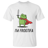 Funny Huzzah Frog T Shirt Im Frogtifa Knight Resist Protest - Wonder Print Shop