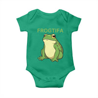 Funny Frogtifa Baby Onesie Resist Frog Protest Against Fascism - Wonder Print Shop