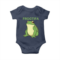 Funny Frogtifa Baby Onesie Resist Frog Protest Against Fascism - Wonder Print Shop