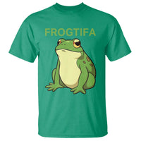 Funny Frogtifa T Shirt Resist Frog Protest Against Fascism - Wonder Print Shop