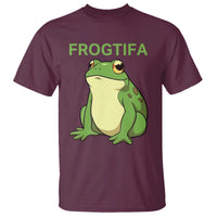 Funny Frogtifa T Shirt Resist Frog Protest Against Fascism - Wonder Print Shop