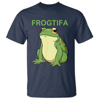 Funny Frogtifa T Shirt Resist Frog Protest Against Fascism - Wonder Print Shop