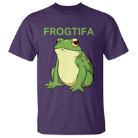 Funny Frogtifa T Shirt Resist Frog Protest Against Fascism - Wonder Print Shop