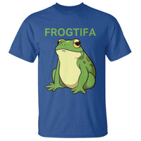 Funny Frogtifa T Shirt Resist Frog Protest Against Fascism - Wonder Print Shop