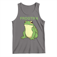 Funny Frogtifa Tank Top Resist Frog Protest Against Fascism - Wonder Print Shop