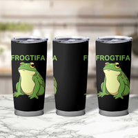 Funny Frogtifa Tumbler Cup Resist Frog Protest Against Fascism - Wonder Print Shop