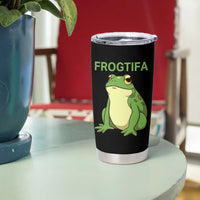 Funny Frogtifa Tumbler Cup Resist Frog Protest Against Fascism - Wonder Print Shop