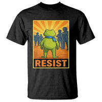Resist Frog Graphic T Shirt Protest Stand Against Fascism - Wonder Print Shop