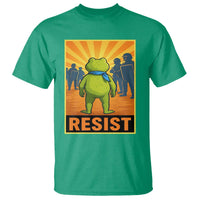 Resist Frog Graphic T Shirt Protest Stand Against Fascism - Wonder Print Shop