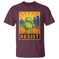Resist Frog Graphic T Shirt Protest Stand Against Fascism - Wonder Print Shop