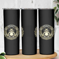 Zen Frog Resist Skinny Tumbler Sacred Resistance Protest Ornate Style Graphic - Wonder Print Shop