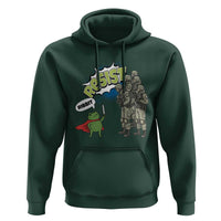 Funny Frog Protest Comic Graphic Hoodie Ribbit Resist Stand Against - Wonder Print Shop