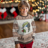 Funny Frog Protest Comic Graphic Ugly Christmas Sweater Ribbit Resist Stand Against - Wonder Print Shop