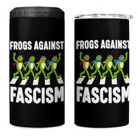 Walking Frog Against Fascism 4 in 1 Can Cooler Tumbler Frogs Band Resistance Protest - Wonder Print Shop