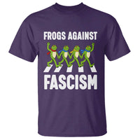 Walking Frog Against Fascism T Shirt Frogs Band Resistance Protest - Wonder Print Shop