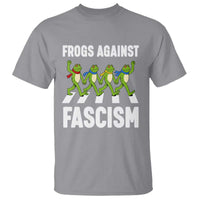 Walking Frog Against Fascism T Shirt Frogs Band Resistance Protest - Wonder Print Shop