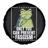 Only You Can Prevent Fascism Patriotic Frog Spare Tire Cover Resist Protest Poster - Wonder Print Shop