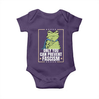 Only You Can Prevent Fascism Patriotic Frog Baby Onesie Resist Protest Poster - Wonder Print Shop