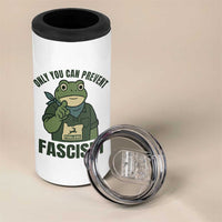 Only You Can Prevent Fascism Portland Frog 4 in 1 Can Cooler Tumbler Resist Protest Forest Ranger - Wonder Print Shop