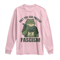 Only You Can Prevent Fascism Portland Frog Long Sleeve Shirt Resist Protest Forest Ranger - Wonder Print Shop