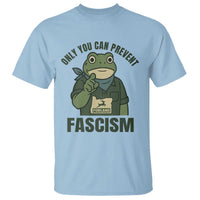 Only You Can Prevent Fascism Portland Frog T Shirt Resist Protest Forest Ranger - Wonder Print Shop