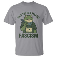 Only You Can Prevent Fascism Portland Frog T Shirt Resist Protest Forest Ranger - Wonder Print Shop