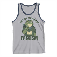 Only You Can Prevent Fascism Portland Frog Tank Top Resist Protest Forest Ranger - Wonder Print Shop