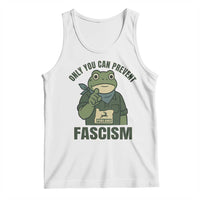 Only You Can Prevent Fascism Portland Frog Tank Top Resist Protest Forest Ranger - Wonder Print Shop
