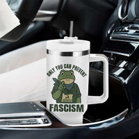 Only You Can Prevent Fascism Portland Frog Tumbler With Handle Resist Protest Forest Ranger - Wonder Print Shop