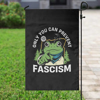 Only You Can Prevent Fascism Portland Frog Garden Flag Resist Protest Scenic Edition - Wonder Print Shop
