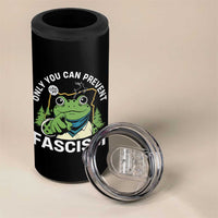 Only You Can Prevent Fascism Portland Frog 4 in 1 Can Cooler Tumbler Resist Protest Scenic Edition - Wonder Print Shop