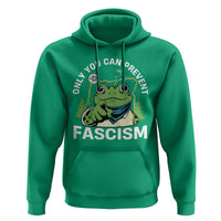 Only You Can Prevent Fascism Portland Frog Hoodie Resist Protest Scenic Edition - Wonder Print Shop