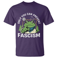 Only You Can Prevent Fascism Portland Frog T Shirt Resist Protest Scenic Edition - Wonder Print Shop