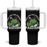 Only You Can Prevent Fascism Portland Frog Tumbler With Handle Resist Protest Scenic Edition - Wonder Print Shop