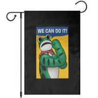 We Can Do It Rosie Frog Garden Flag Resist Protest Parody Feminist Retro Poster - Wonder Print Shop