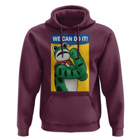 We Can Do It Rosie Frog Hoodie Resist Protest Parody Feminist Retro Poster - Wonder Print Shop