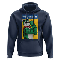 We Can Do It Rosie Frog Hoodie Resist Protest Parody Feminist Retro Poster - Wonder Print Shop