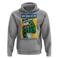 We Can Do It Rosie Frog Hoodie Resist Protest Parody Feminist Retro Poster - Wonder Print Shop