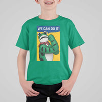 We Can Do It Rosie Frog T Shirt For Kid Resist Protest Parody Feminist Retro Poster - Wonder Print Shop