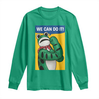 We Can Do It Rosie Frog Long Sleeve Shirt Resist Protest Parody Feminist Retro Poster - Wonder Print Shop